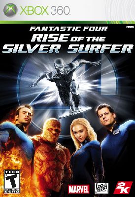 XBOX 360 - Fantastic 4  Rise of the Silver Surfer