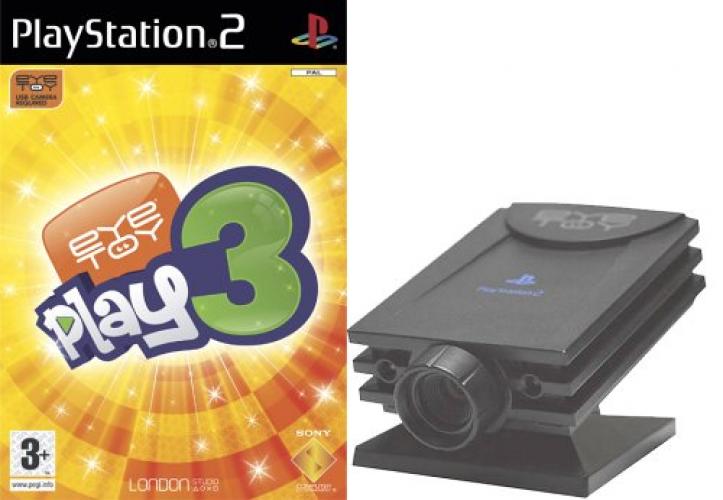 PS2 -  EYE TOY PLAY 3 and CAMERA