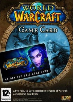  World of Warcraft 60 Day Pre-paid Game Card