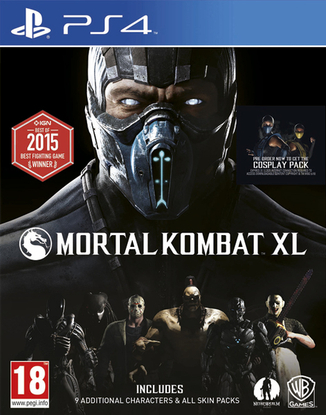 PS4 - MORTAL KOMBAT XL