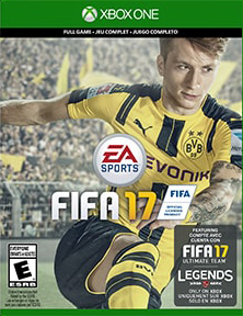 XBOX ONE - FIFA 17 אזל מהמלאי