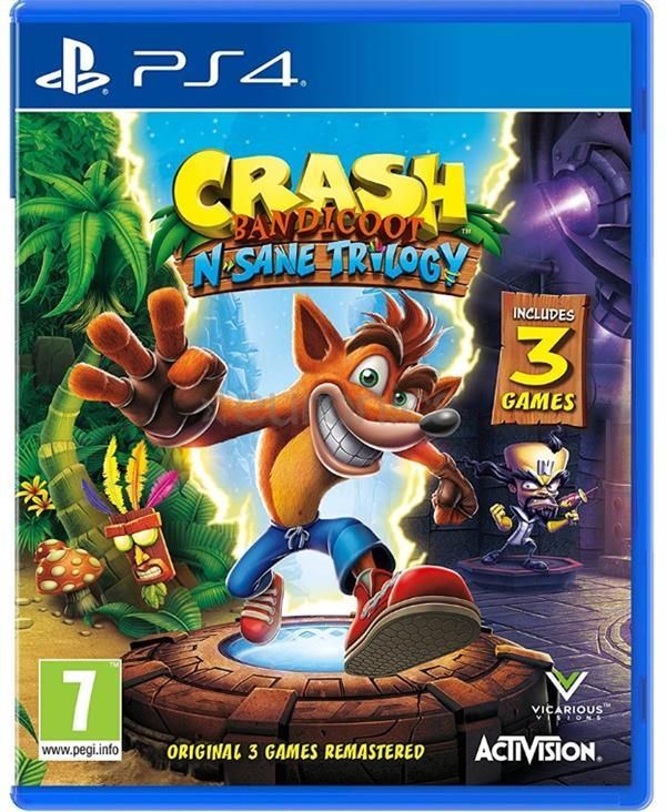 PS4 - Crash Bandicoot N. Sane Trilogy