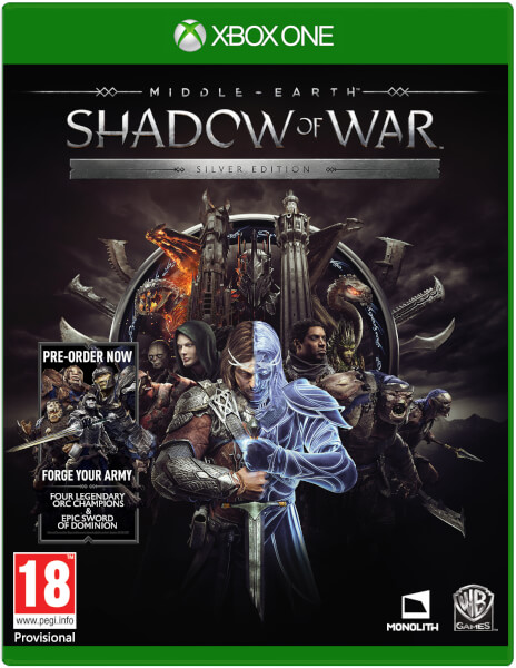 XBOX ONE - Middle-earth: Shadow of War SILVER EDITION