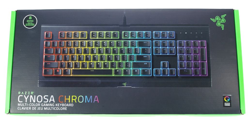 מקלדת גיימינג RAZER Cynosa Chroma