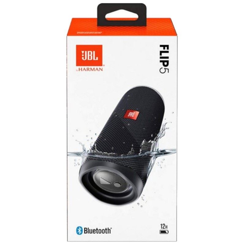 JBL Flip 5 רמקול נייד - צבע שחור
