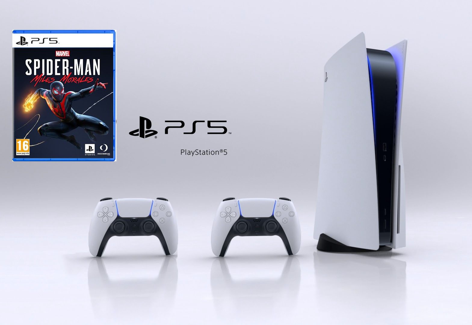 Playstation 5 825GB SSD + שלט נוסף + משחק Marvel's Spiderman Miles Morales