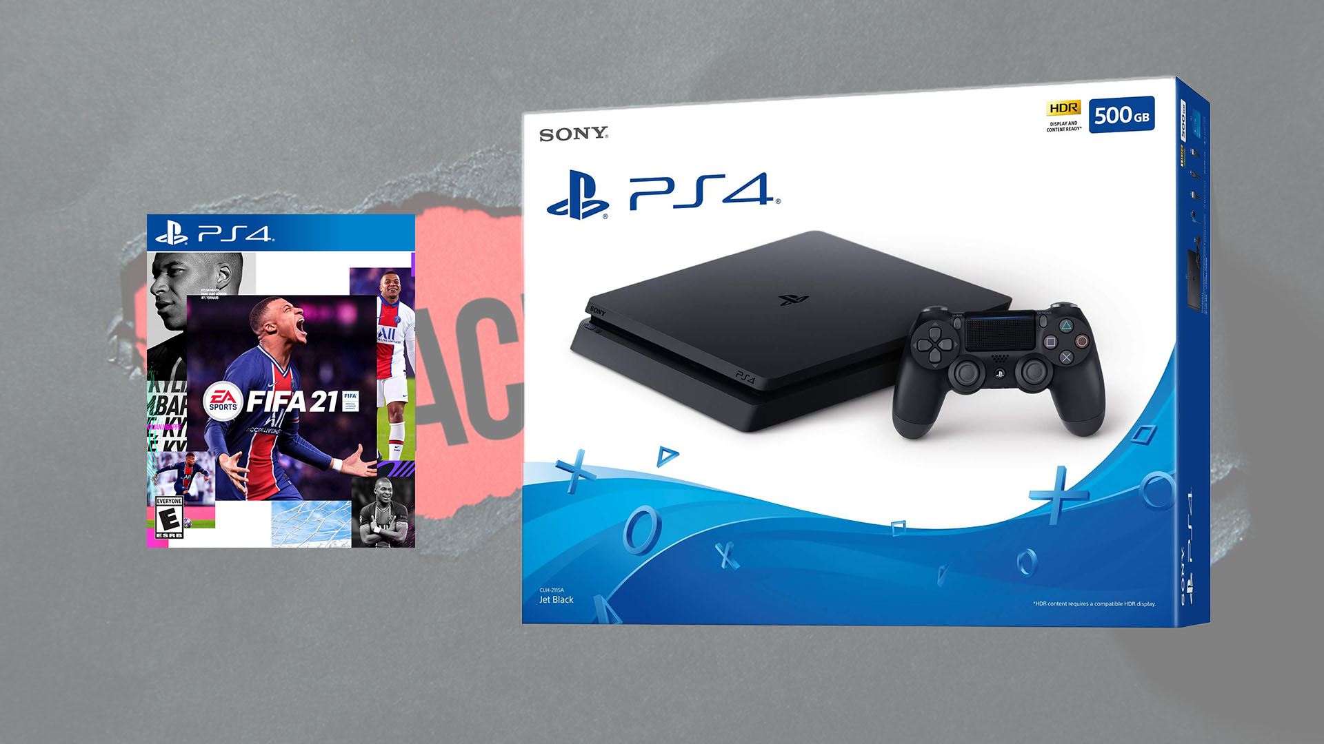 Playstation 4 Slim 500GB + FIFA 21 !מבצע Black Friday!