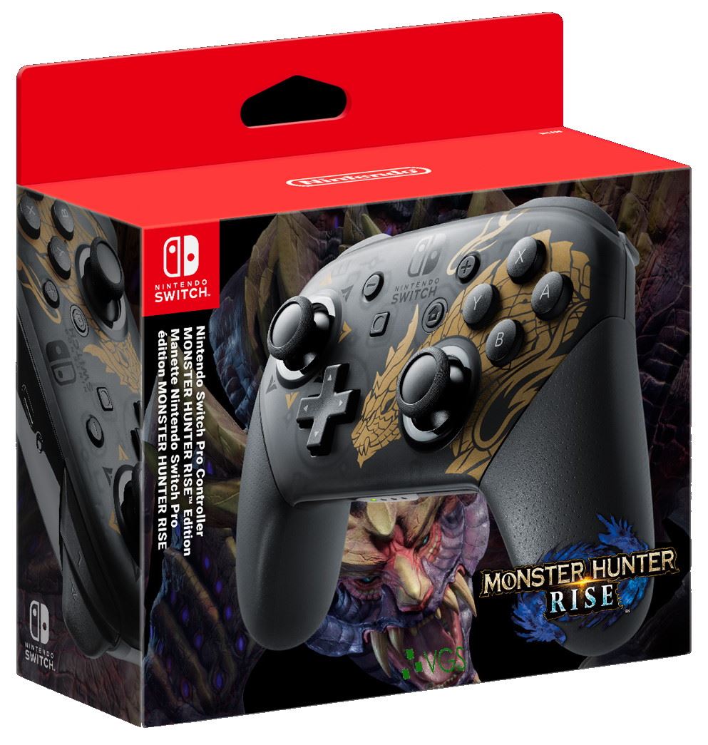 Nintendo Switch Monster Hunter Rise Pro Controller