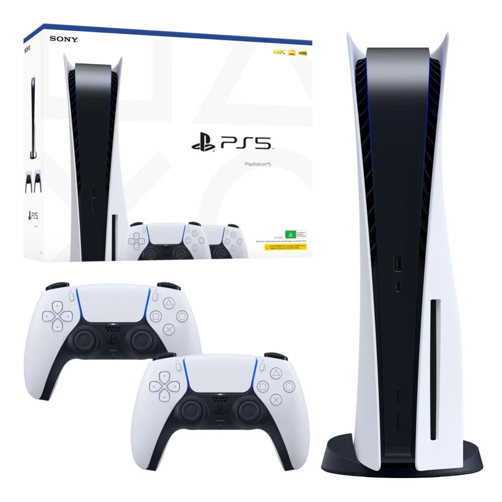 Playstation 5 + 2 Controllers יבואן רשמי ישפאר