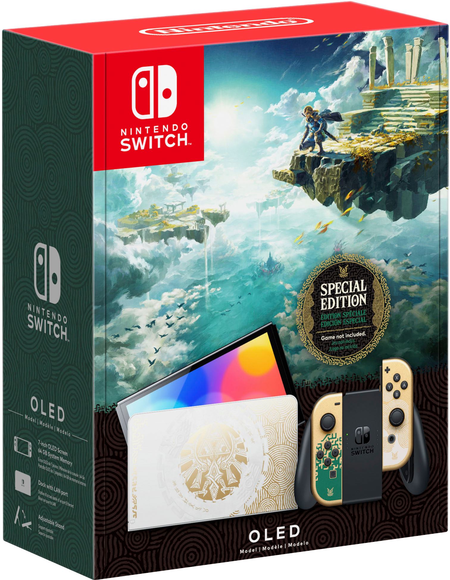 Nintendo Switch Zelda Special Edition מהדורה מיוחדת *מבצע 2024*