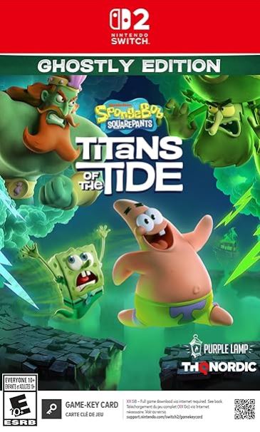 Switch 2 - SpongeBob SquarePants Titans of the Tide Ghostly Edition