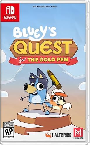 Nintendo switch- Bluey's Quest For The Gold Pen