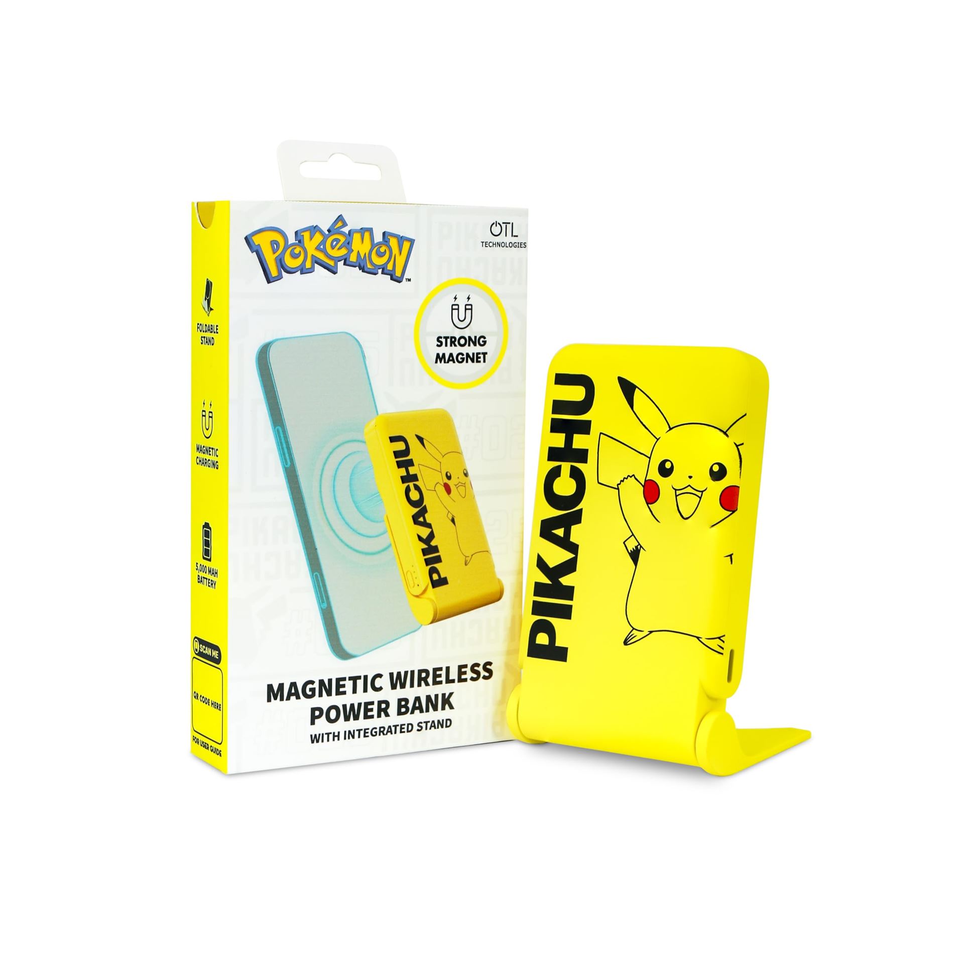 Magnetic Wireless Power Bank Otl Pokemon Yellow