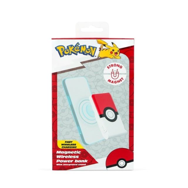 Magnetic Wireless Power Bank Otl Pokemon Red