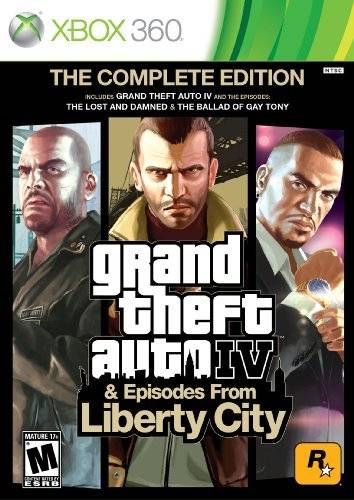 XBOX 360 Grand Theft Auto IV The Complete Edition