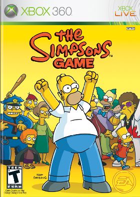 XBOX 360 - The Simpsons Game לא זמין במלאי
