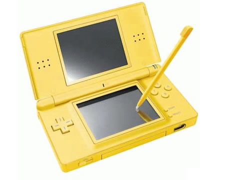Nintendo DS Lite צהוב-DS