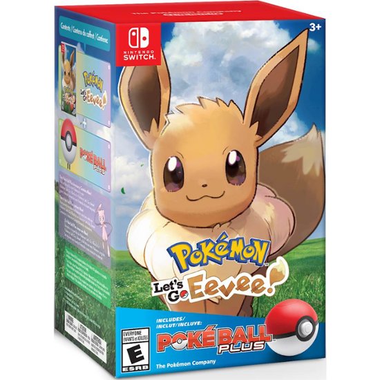Switch - Pokemon Let’s Go Evee Poke Ball Plus יצא מהמלאי 