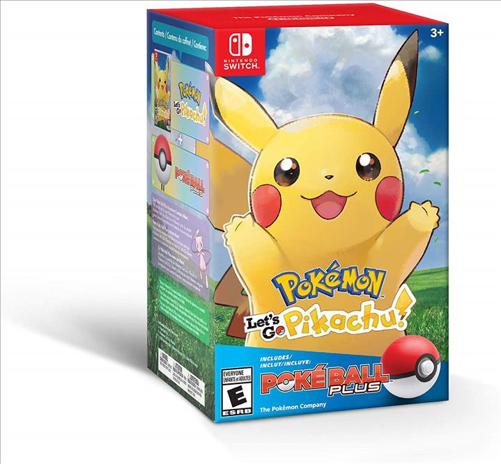 Switch - Pokemon Let’s Go Pikachu Poke Ball Plus אזל מהמלאי 