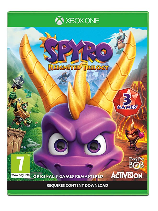 XBOX ONE - Spyro: Reignited Trilogy ספיירו הטרילוגיה!
