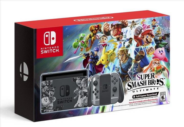 Nintendo Switch + Super Smash Bros. Ultimate נינטנדו סוויץ' + סופר סמאש ברוס