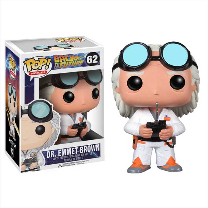 POP - 50 Dr. Emmett Brown חסר במלאי