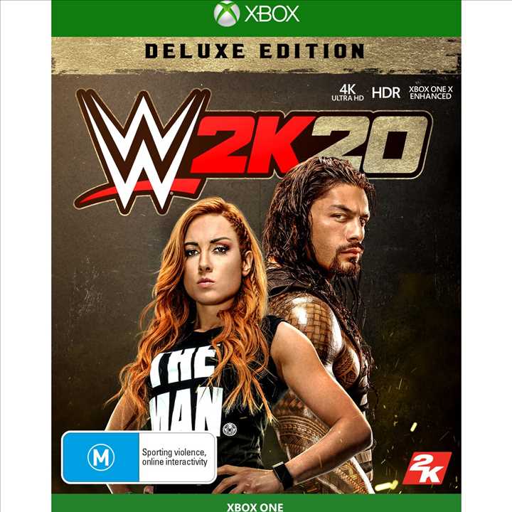 XBOX ONE - WWE 2K20 DELUXE EDITION אזל מהמלאי