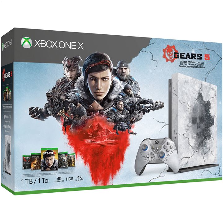 XBOX ONE X - GEARS OF WAR EDITION