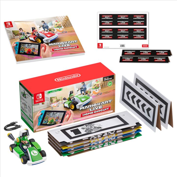 Mario Kart Live Home Circuit - Luigi Set Pack