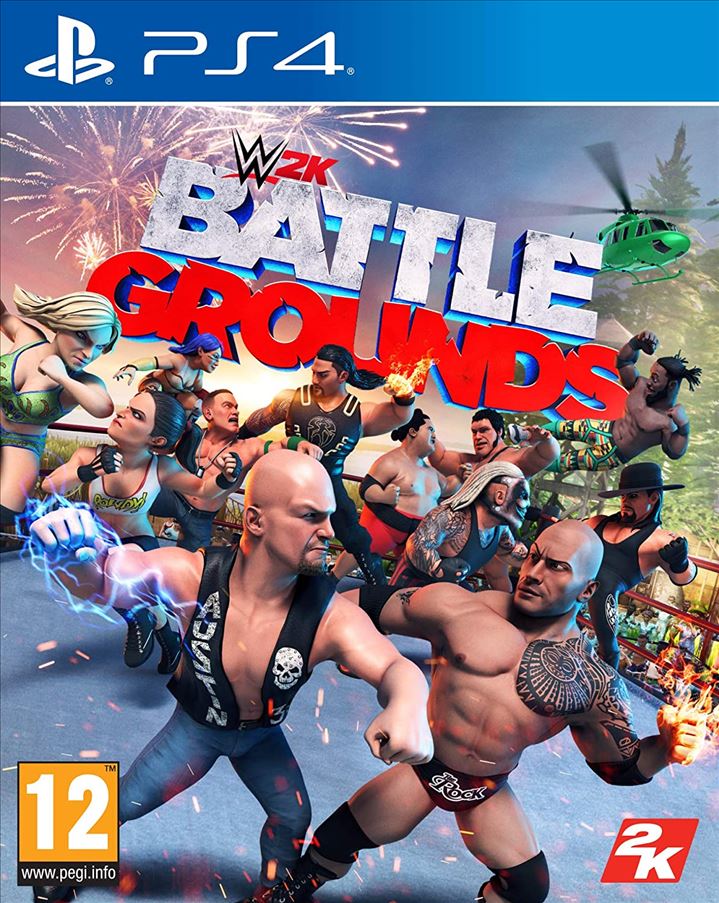 PS4 - WWE 2K BATTLE GROUNDS