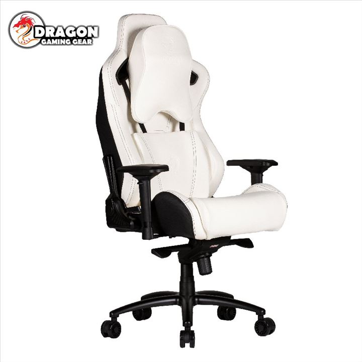 DRAGON Gaming Chair GT DLX White