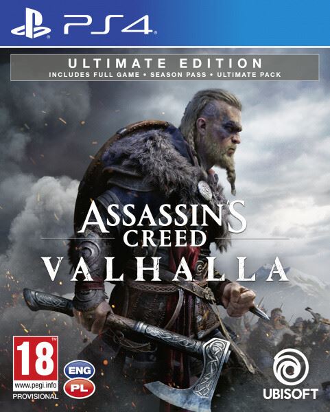 PS4 - Assassin's Creed Valhalla Ultimate Edition חסר במלאי