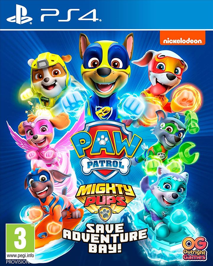 PS4 - PAW PATROL: Mighty Pups Save Adventure Bay!