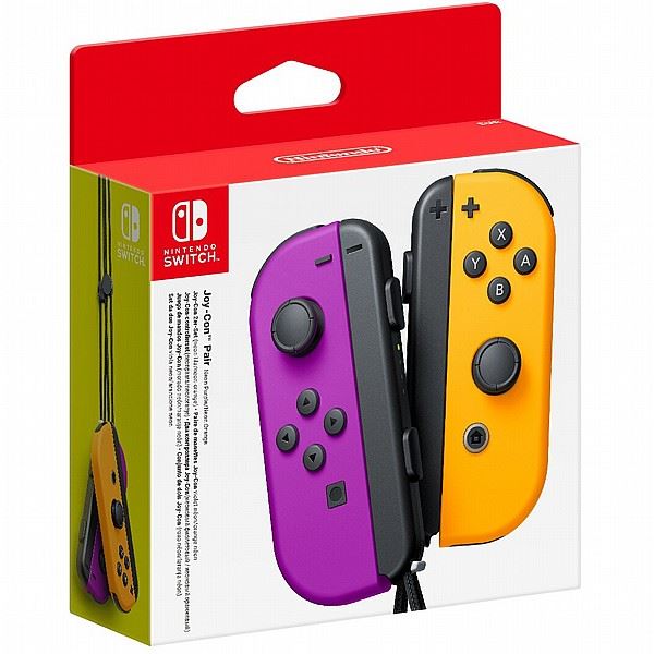 Switch - Joy-Con Controller בצבע כתום וסגול