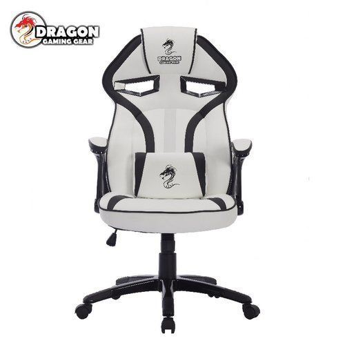 כיסא גיימרים Dragon Ultra White