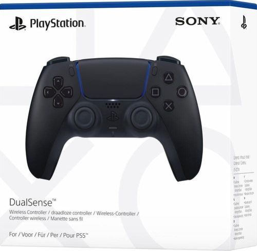 PS5 - בקר מקורי אלחוטי שחור DualSense Wireless Controller for