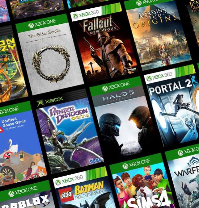 משחקים ישנים ל- XBOX