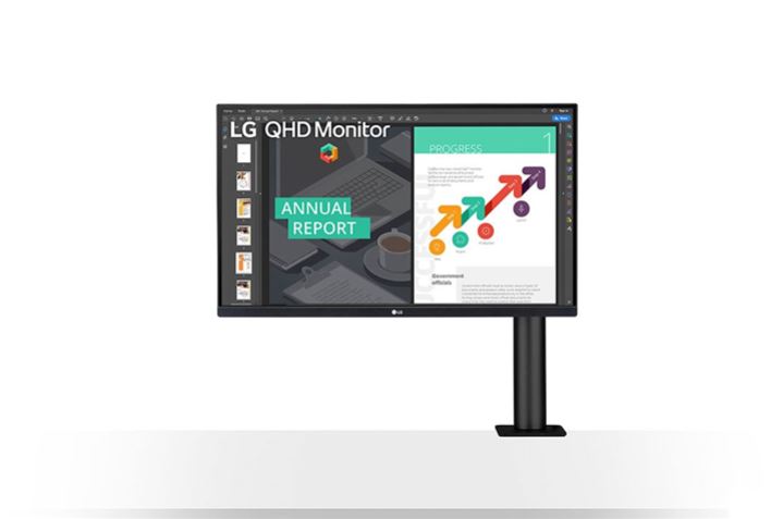 מסך מחשב גיימינג LG 27QN880-B ‏27'' QHD 2K