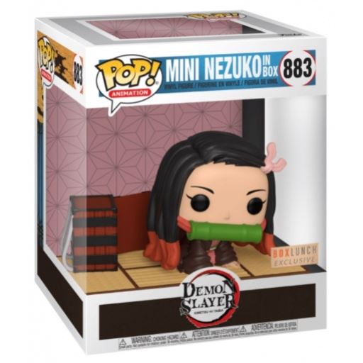 Mini Nezuko POP 883 בובת פופ דימון סלייר (Demon Slayer)