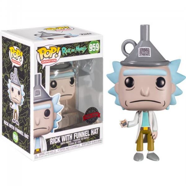 Pop - Rick With Funnel Hat 959
