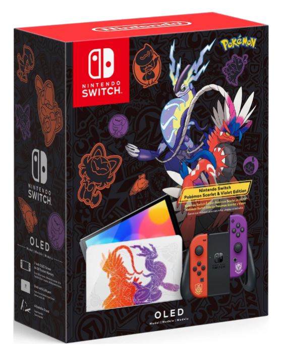 Nintendo Switch Pokemon Scarlet & Violet Special Edition מהדורה מיוחדת