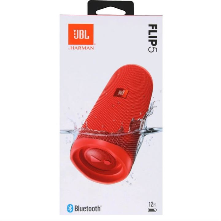 JBL Flip 5 רמקול נייד - צבע אדום