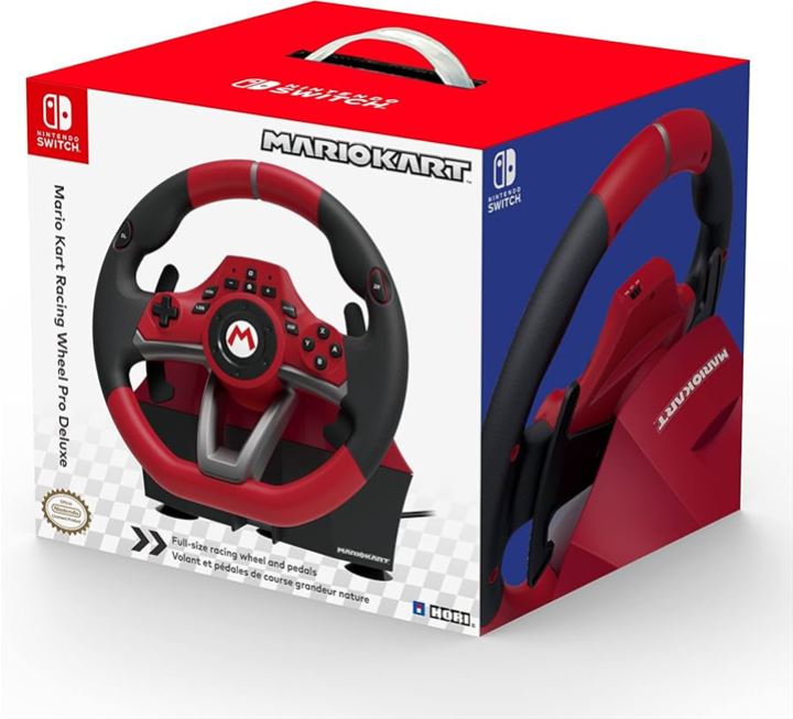 Switch - Mario Kart Racing Wheel Pro Delux הגה לנינטנדו סוויץ'