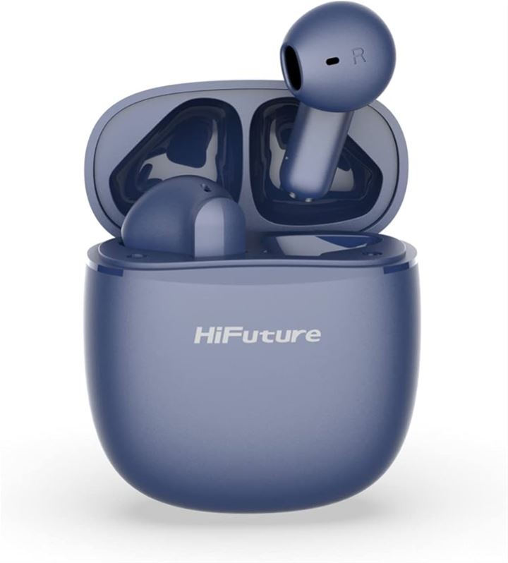 אוזניות אלחוטיות צבע כחול נייבי HiFuture Color Buds Wireless Navy Blue