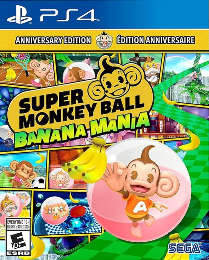 PS4 - Super Monkey Ball Banana Mania Launch edition