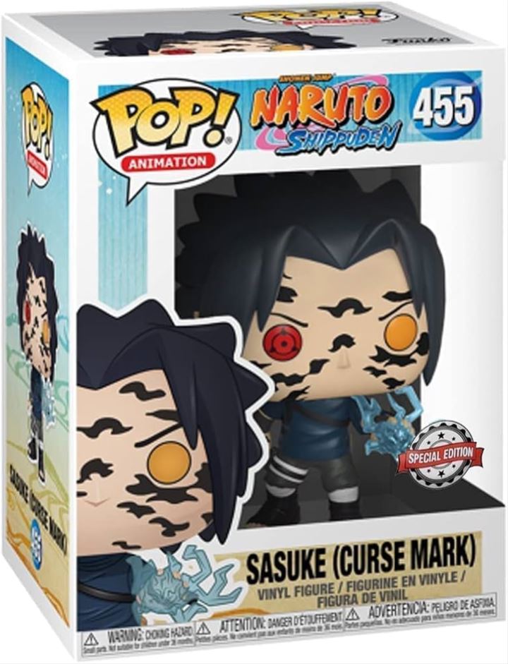 POP - NARUTO SHIPPUDEN (Sasuke - curse mark 455) SPECIAL EDITION
