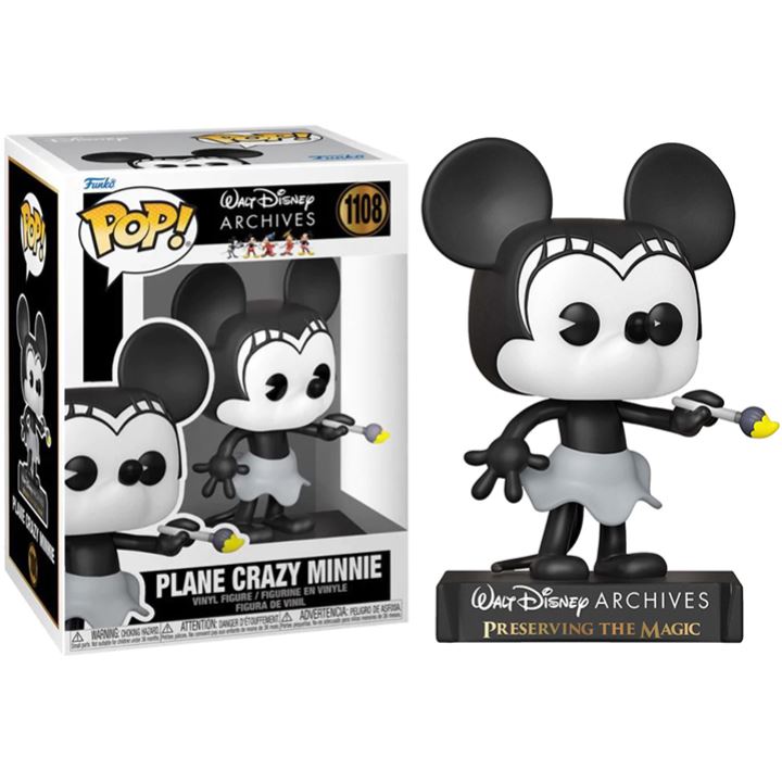 POP - DISNEY ARCHIVES (Plane Crazy Minnie 1108)