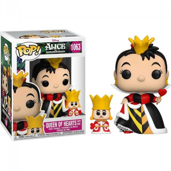 POP - ALICE IN WONDERLAND (Queen of Hearts with king 1063)