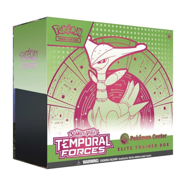 Scarlet & Violet - Temporal Forces Elite Trainer Box מארז קלפי פוקימון