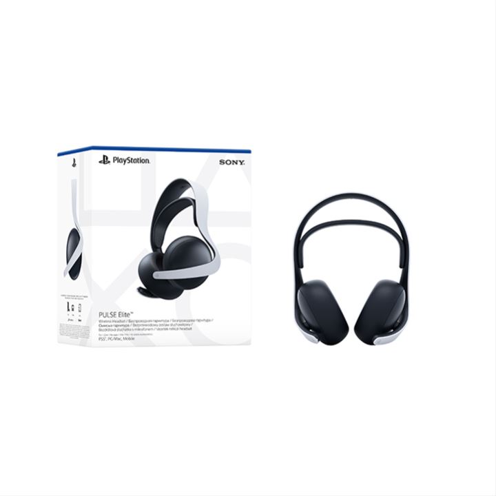 אוזניות מקוריות אלחוטיות לבנות Pulse Elite Wireless Headset for PS5